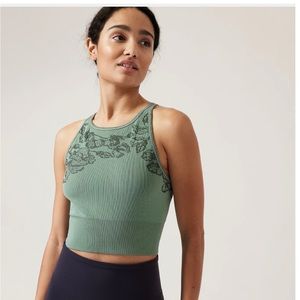 Athleta Aurora High Neck tank